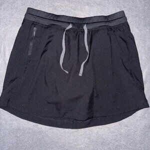 The North Face Black Athletic Skort with Built‑In Shorts Womens Size Medium
